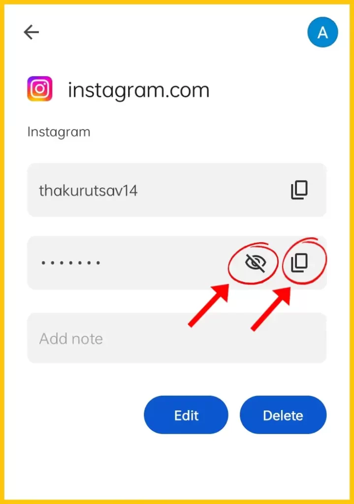 Instagram password kaise dekhe